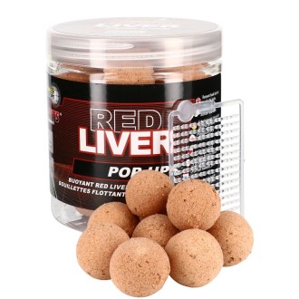 Plovoucí boilies Starbaits Concept Red Liver 50g