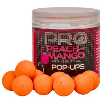 Plovoucí boilies Starbaits Probiotic Peach - Mango 50g
