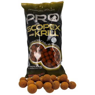Boilies Starbaits Probiotic Scopex - Krill 2kg