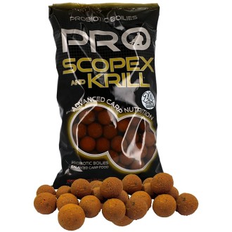 Boilies Starbaits Probiotic Scopex - Krill 800g