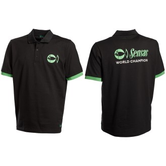 Tričko Sensas Polo World Champion Black