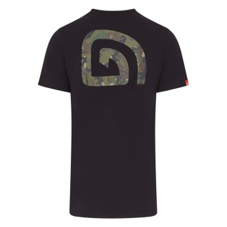 Tričko Trakker CR Logo T-shirt Black Camo
