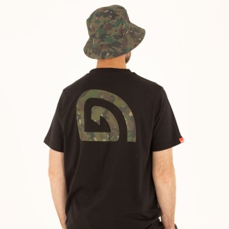 Tričko Trakker CR Logo T-shirt Black Camo