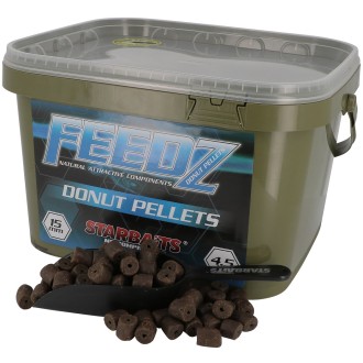 Pelety Starbaits Feedz Donuts 4,5kg + lopatka ZDARMA
