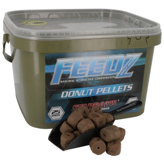 Pelety Starbaits Feedz Donuts 4,5kg + lopatka ZDARMA