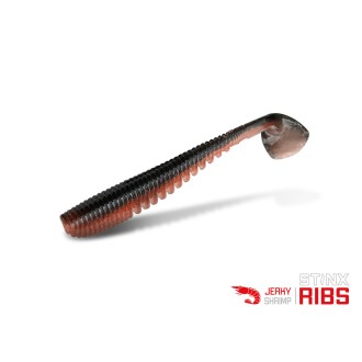 Umělá nástraha Delphin B! StinxRIBS Shrimp 5cm 20ks