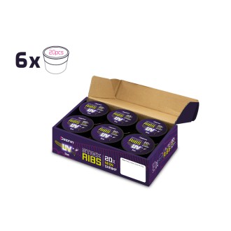 Umělá nástraha Delphin B! StinxRIBS Shrimp 5cm 20ks
