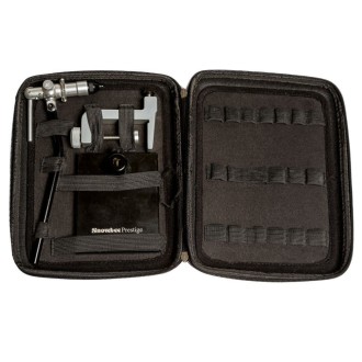 Svěráček na vázání mušek Snowbee Prestige Clamp Vice with Case