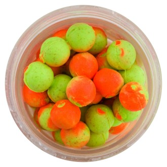 Jikry Gulp! Alive Floating Salmon Eggs 9 mm Garlic Orange Comet