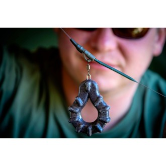 Závěs na zátěžku Giants Fishing Lead Clips with Pin hnědá 10ks