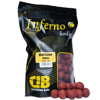 Boilies Carp Inferno Hot Line Medúza 20mm 250g