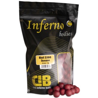 Boilies Carp Inferno Hot Line Škorpion 1kg