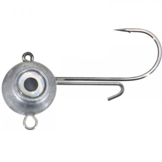 Aquantic jigová hlavička Big Eye hmotnost 60 g 8/0 2 ks