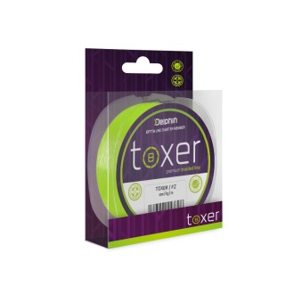 Delphin TOXER / fluo zelená 0,18mm 9,5kg 150m