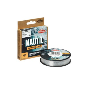 Nautil Tapered Leader Clear 5x15 m 0,20-0,57 mm