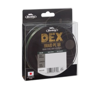 DEX Braid PE X8 Moss Green 150 m 0,10 mm 7,9 kg