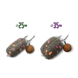 PVA Punčocha Delphin n´tastic SET 2v1 7m/25mm +7m/35mm Rychle rozpustná