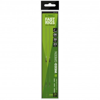 Návazec Spro C-TEC Fast Rigs Weed Green 23cm