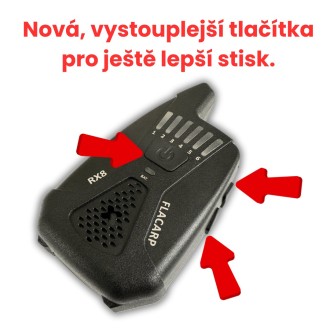 Sada signalizátorů Flacarp X8 4+1