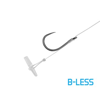 Návazec Delphin FLR Quickstop / 6ks 8cm/0,22mm/BARB #10