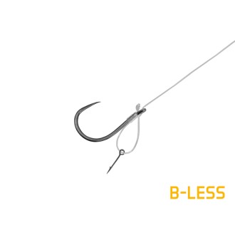 Feederový návazec Delphin FLR D-rig 0,22mm 8cm Sting 7mm s protihrotem 6ks