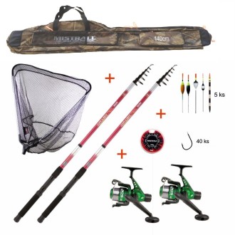 Dětský set s prutem Mistrall 2,40m 50g