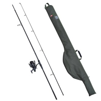 Set JRC Defender Combo 3,6m 3,25lb+ naviják CR10000 FS + obal