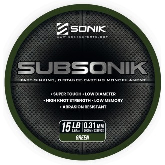 Vlasec Sonik Subsonik Green 3000m