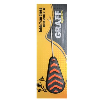 Graff Jehla Cross 7cm Oranžová
