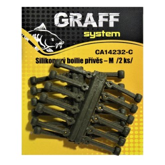 Graff Silikonový boilie přívěs M Hnědý 2ks