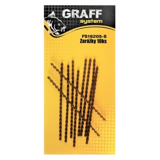 Graff Zarážky 10ks Černá