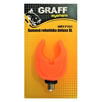 Graff Gumová rohatinka Deluxe XL Oranžová