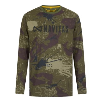 Navitas Tričko Identity Camo Long Sleeve Tee S