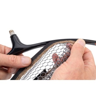 Pogumovaná síť MS Range pro podběrákovou hlavu Quick Change Zip Head 35cm 10 x 15mm