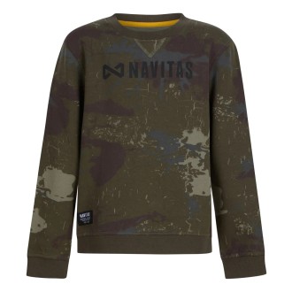 Dětská mikina Navitas Identity Camo Kids Sweatshirt