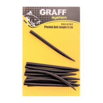 Graff Převlek Anti-tangle 5cm Černý 10ks