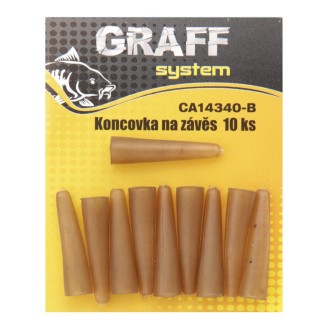 Graff Koncovka na závěs Hnědá