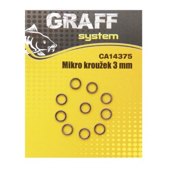 Graff Mikro kroužek 3mm 10ks