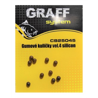 Graff Silikonové kuličky Velikost 4 10ks