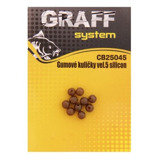 Graff Silikonové kuličky Velikost 5 10ks