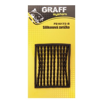 Graff Zarážky Carp silikonová Černá