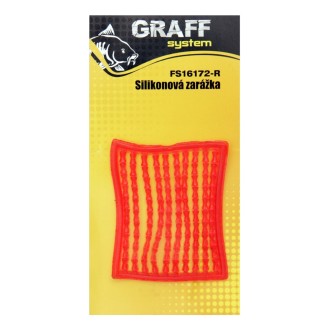 Graff Zarážky Carp silikonová Červená
