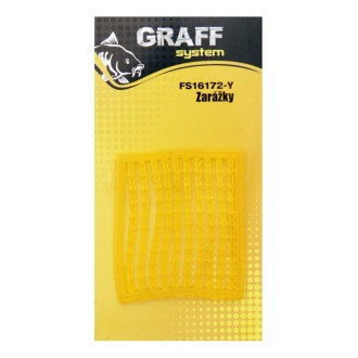 Graff Zarážky Carp silikonová Žlutá