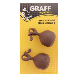 Graff Back Lead 40g Hnědé