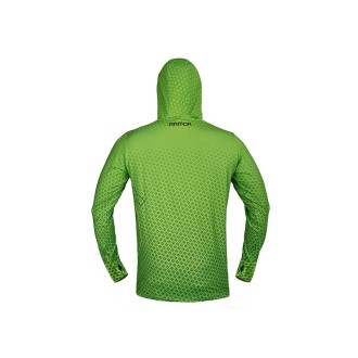 Tričko s kapucí Delphin UV Armor 50+ Neon