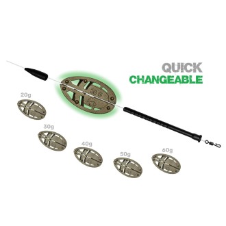 Sada Zfish Method Feeder Set ZFX 20,30g + formička