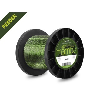 Delphin MAMBA Feeder / kamufláž 0,20mm 3,5kg 6000m