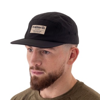 Kšiltovka Trakker 5 Panel Black Cap