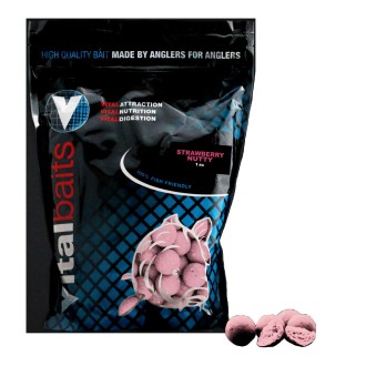 Boilies Vitalbaits Strawberry Nutty 1kg