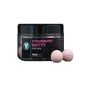 Pop-Up Vitalbaits Strawberry Nutty Washed Out Pink 50g